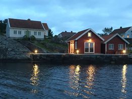 Ny brygge og båthus på Herøya