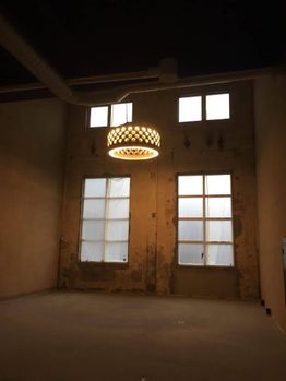 Egenprodusert ledlampe fra Hunsfos fabrikker