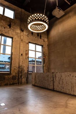 Egenprodusert ledlampe fra Hunsfos fabrikker