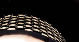 Egenprodusert ledlampe fra Hunsfos fabrikker