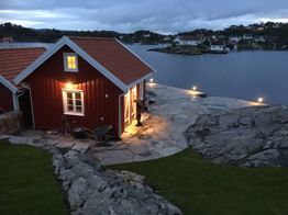 Ny brygge og båthus på Herøya